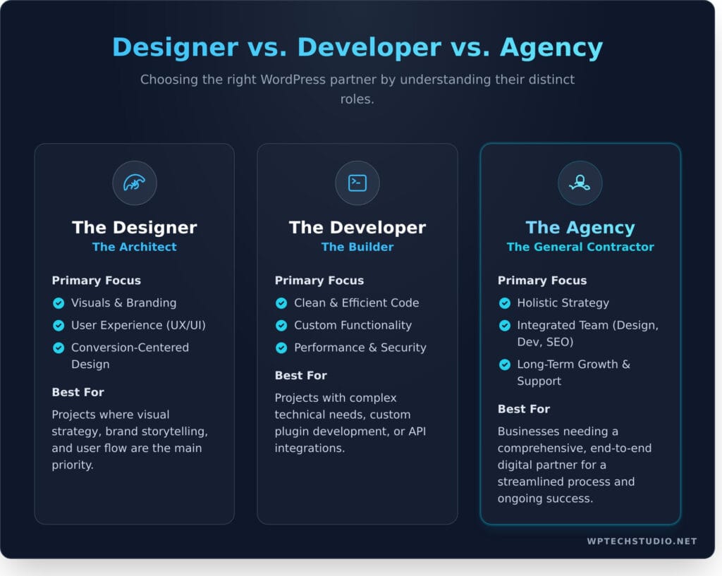freelance wordpress developer